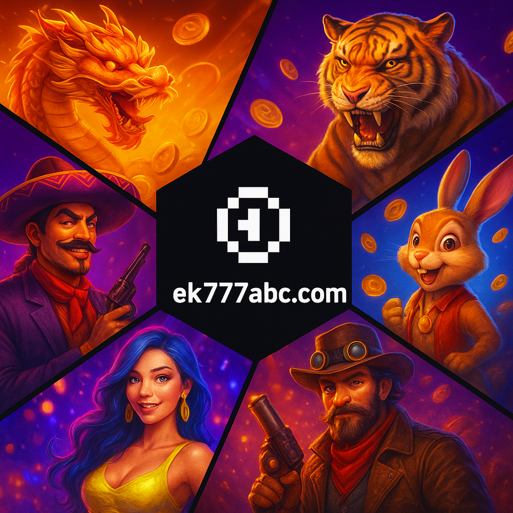 ek777abc প্ল্যাটফর্মে নানা গেম বিভাগগুলোর প্রদর্শনী ছবি